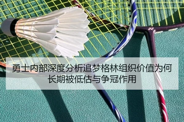 勇士内部深度分析追梦格林组织价值为何长期被低估与争冠作用